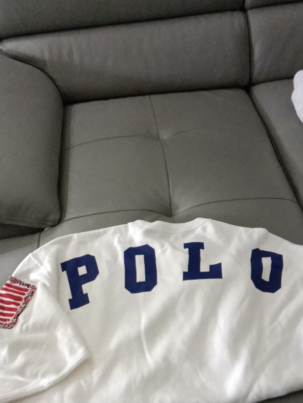Ralph Lauren White Sweatshirt - NWOT
